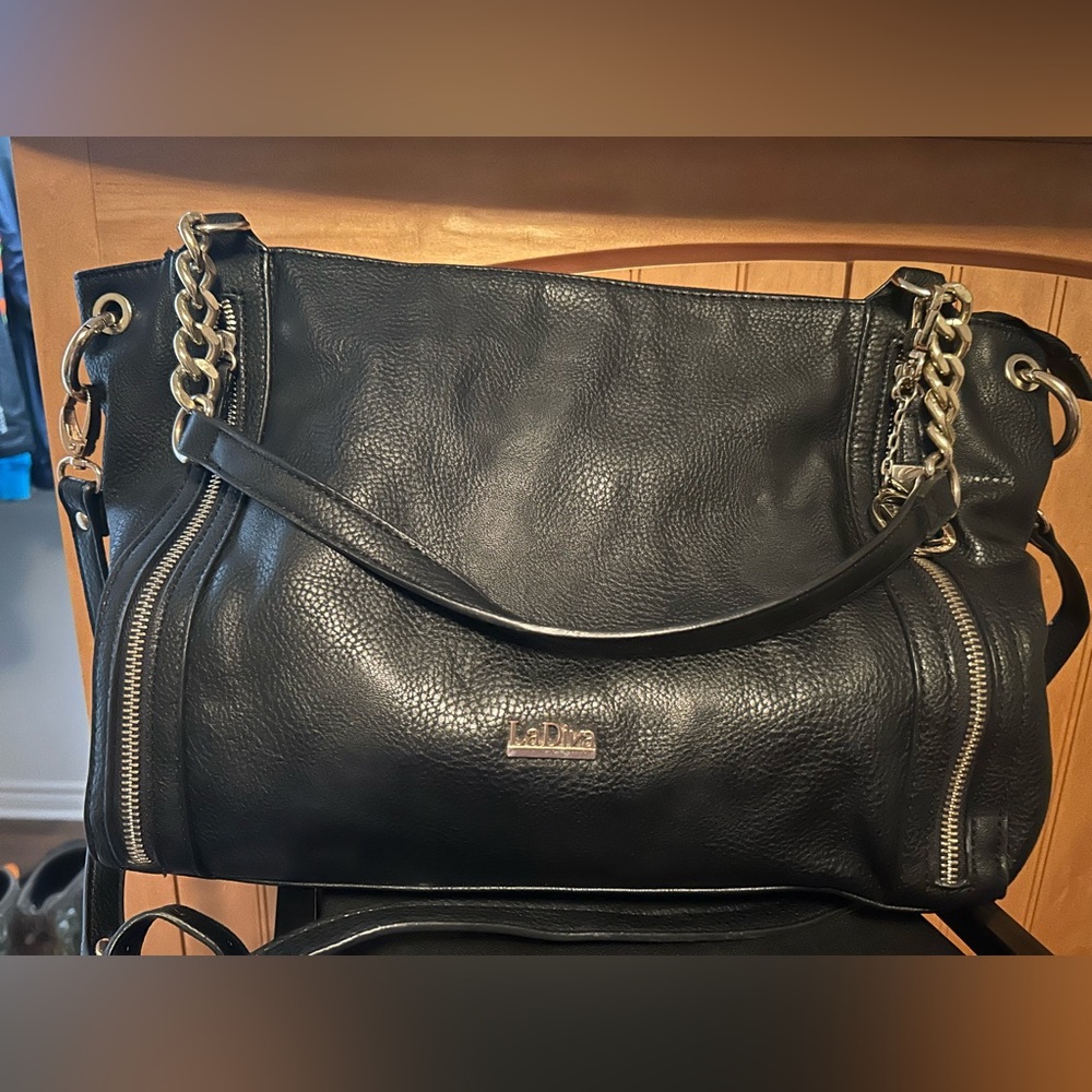 LaDiva black purse
